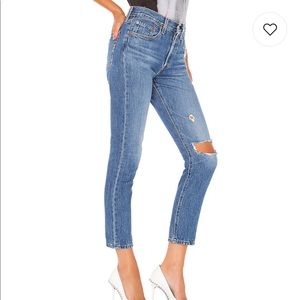 Levi’s 501 Jeans High Rise Skinny Button Fly Non